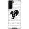 BW Musical Notes Galaxy S21 FE Clear Case